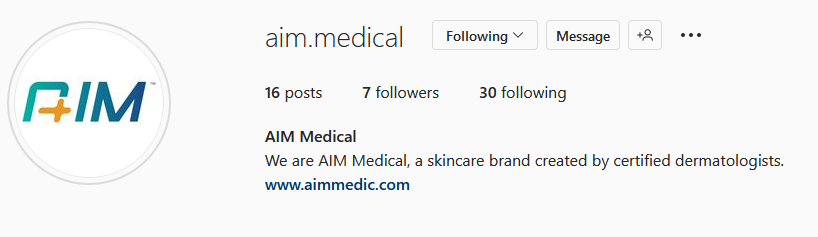AIM Medical on Instagram